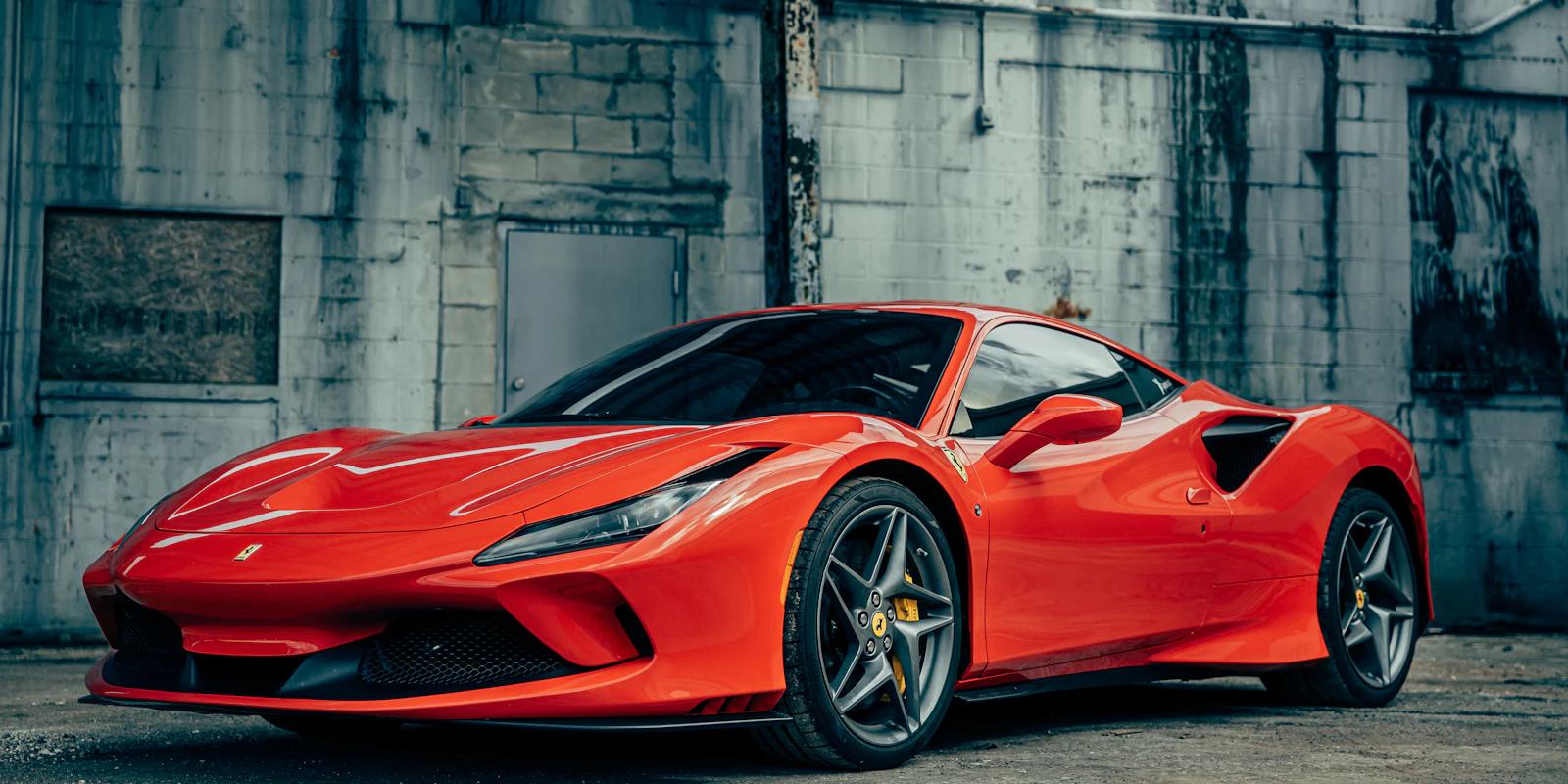 Red Ferrari F8 Tributo